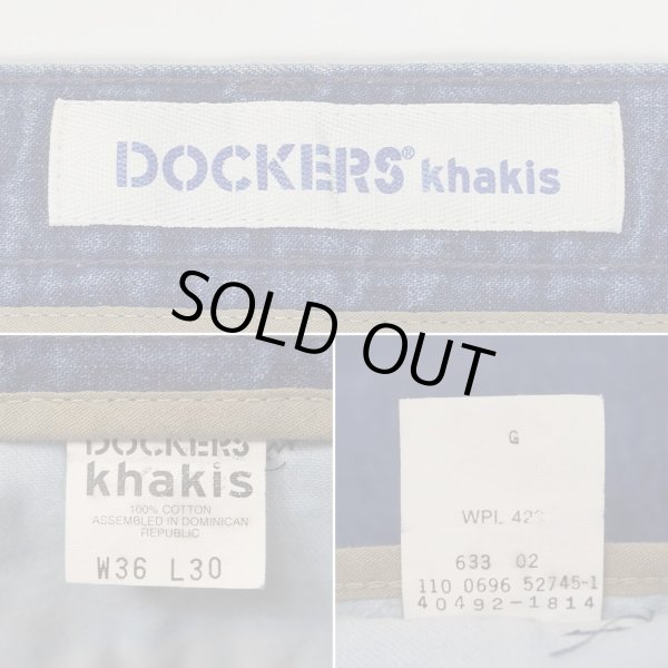 画像4: 90's DOCKERS 2タック デニムトラウザー "W36 L30" (4)