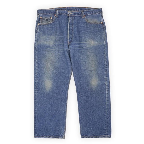 画像1: Early 00's Levi's 501 デニムパンツ "MADE IN USA / W42 L30" (1)