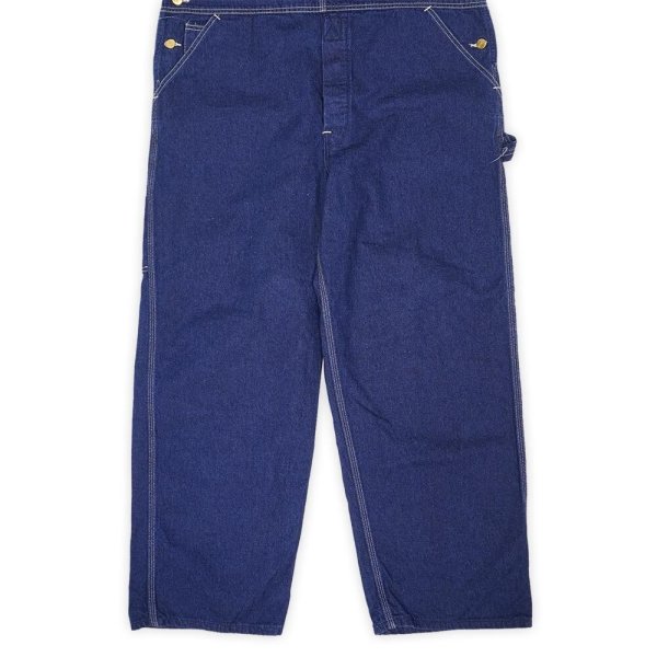 画像2: 00's Carhartt デニムオーバーオール “Dark Indigo / W42 L30相当” (2)