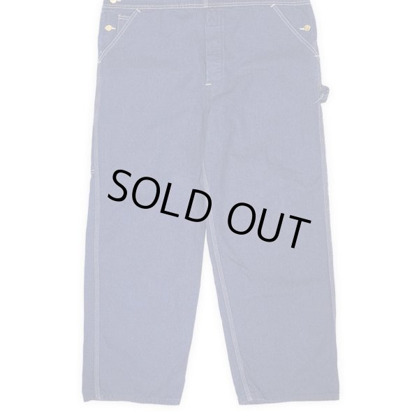 画像2: 00's Carhartt デニムオーバーオール “Dark Indigo / W42 L30相当” (2)