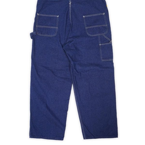 画像3: 00's Carhartt デニムオーバーオール “Dark Indigo / W42 L30相当” (3)