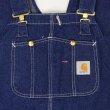 画像4: 00's Carhartt デニムオーバーオール “Dark Indigo / W42 L30相当” (4)