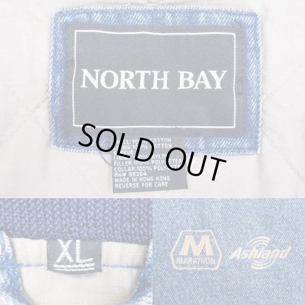 画像3: 90's NORTH BAY デニムスタジャン (3)