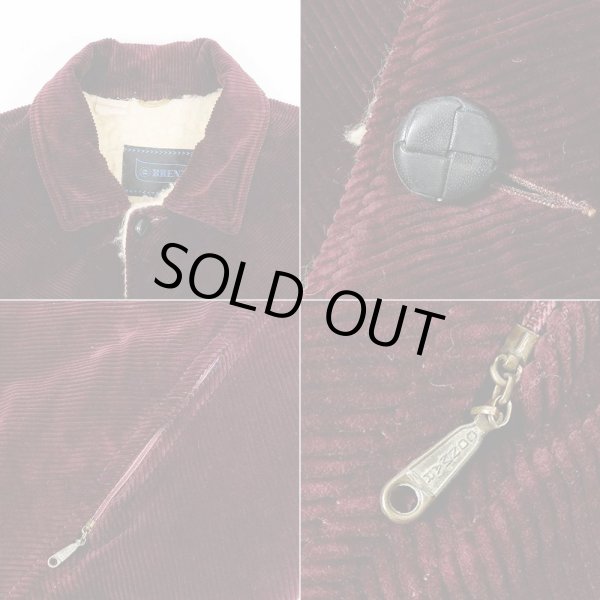 画像4: 60's BRENT 太畝コーデュロイ ハーフコート (4)