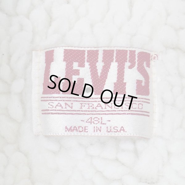 画像3: Early 90's Levi's 71608-0216 デニムボアジャケット “48LONG / MADE IN USA” (3)