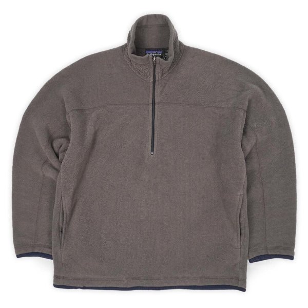 画像1: 97's Patagonia ライトウェイトシンチラシャーリングプルオーバー "MADE IN USA / OVAL LOGO" (1)