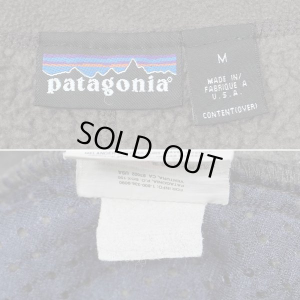 画像3: 97's Patagonia ライトウェイトシンチラシャーリングプルオーバー "MADE IN USA / OVAL LOGO" (3)