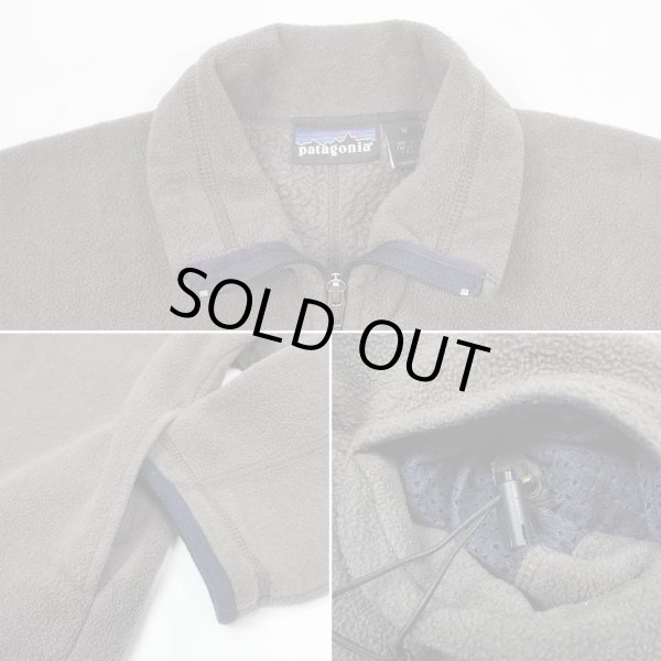 画像5: 97's Patagonia ライトウェイトシンチラシャーリングプルオーバー "MADE IN USA / OVAL LOGO" (5)