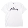 画像1: 00's JIM BEAM ロゴプリントTシャツ (1)