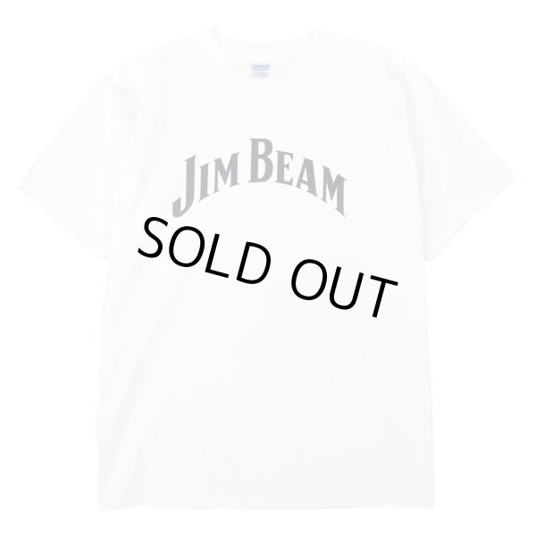 画像1: 00's JIM BEAM ロゴプリントTシャツ (1)