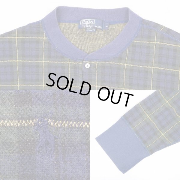 画像3: 90's Polo Ralph Lauren ヘンリーネック カットソー “MADE IN USA” (3)