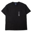 画像1: 90's BASIC EDITIONS ポケットTシャツ “BLACK / DEADSTOCK” (1)