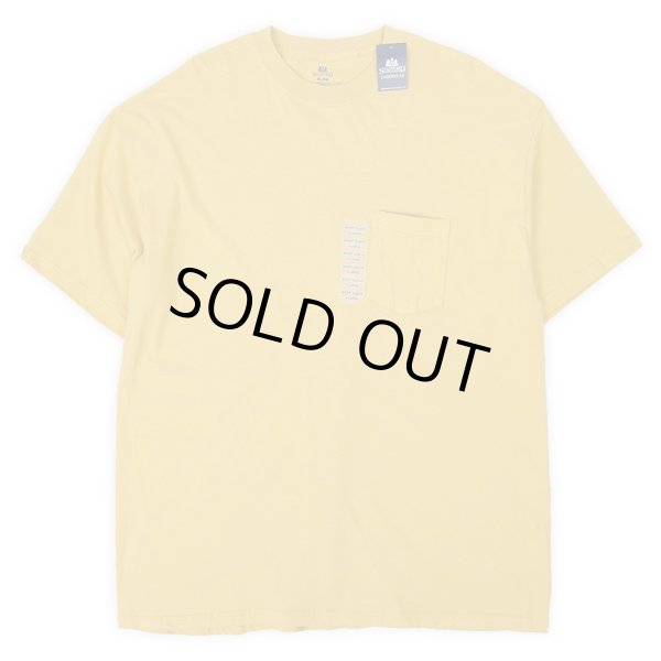 画像1: 00's STAFFORD ポケットTシャツ "DEADSTOCK / MUSTARD" (1)