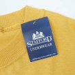 画像2: 00's STAFFORD ポケットTシャツ "DEADSTOCK / MUSTARD" (2)