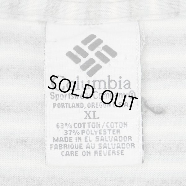 画像2: Early 00's Columbia マルチボーダーTシャツ (2)