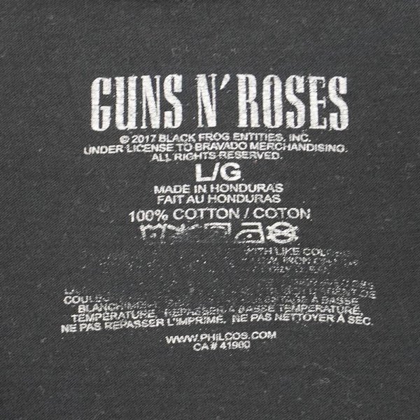 画像2: 00's GUNS N' ROSES バンドTシャツ "Stacked Skulls" (2)