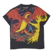 画像1: 00's LIQUID BLUE オールオーバープリントTシャツ "DRAGON & KNIGHT" (1)
