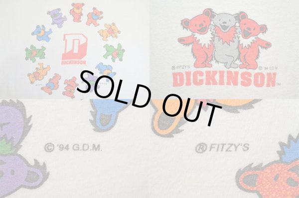 画像4: 90's Grateful Dead × DICKINSON COLLEGE プリントTシャツ (4)