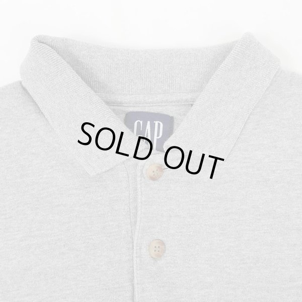 画像3: 90's OLD GAP L/S ポロシャツ (3)