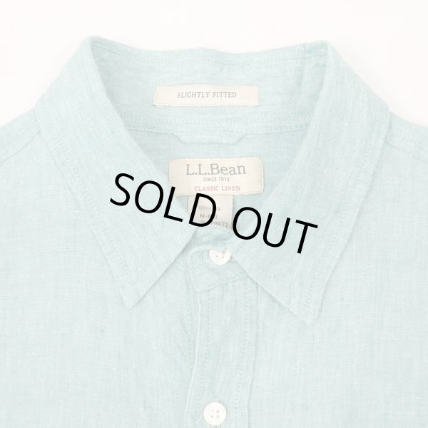 画像3: 00's L.L.Bean S/S リネンシャツ (3)