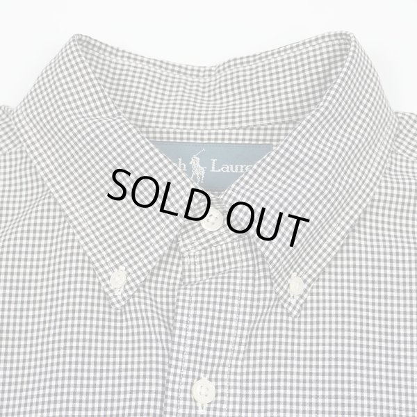 画像4: 00's Polo Ralph Lauren ギンガムチェック柄 ボタンダウンシャツ "CLASSIC FIT" (4)