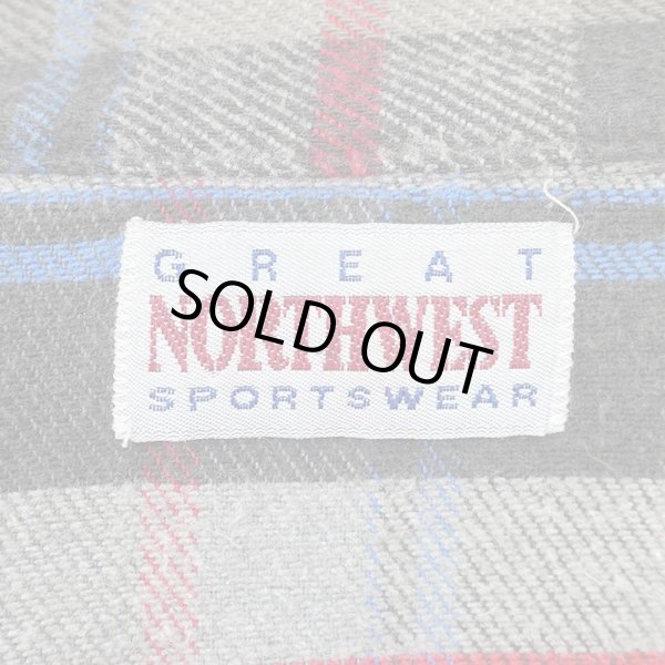 画像2: 90's NORTH WEST ヘビーネルシャツ "FIVE BROTHER OEM / MADE IN USA" (2)