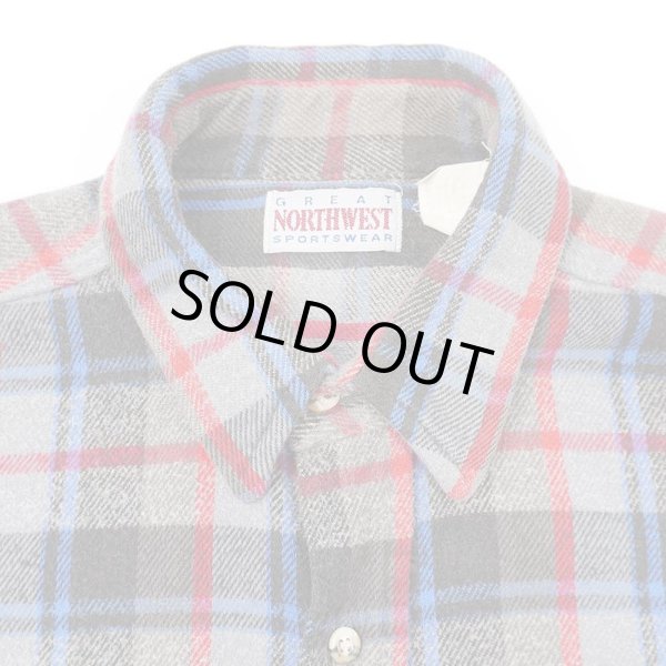 画像4: 90's NORTH WEST ヘビーネルシャツ "FIVE BROTHER OEM / MADE IN USA" (4)