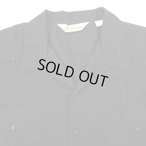 画像3: 80's SUPREME キューバシャツ "BLACK" (3)