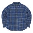 画像1: 00's Woolrich ヘビーネルシャツ "Blue Plaid" (1)