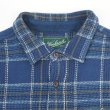画像3: 00's Woolrich ヘビーネルシャツ "Blue Plaid" (3)