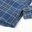 画像4: 00's Woolrich ヘビーネルシャツ "Blue Plaid" (4)