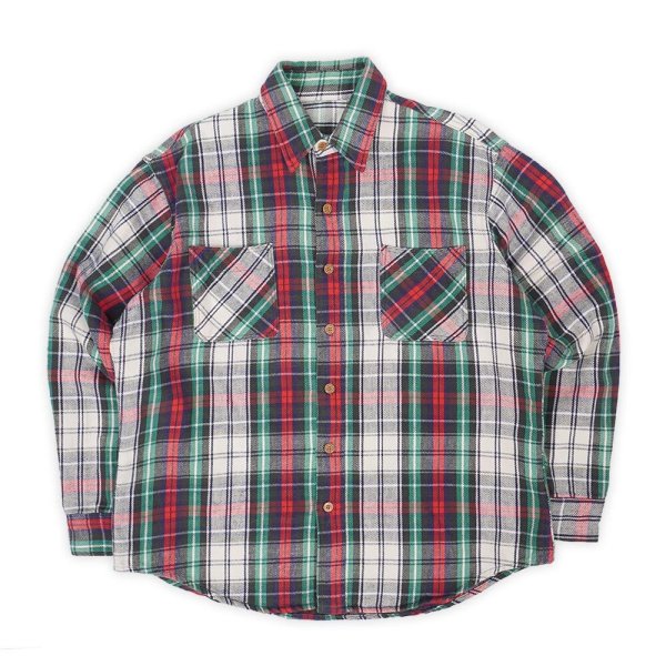 画像1: 80's BIG MAC ヘビーネルシャツ (1)