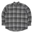 画像1: 00's Eddie Bauer フランネル ボタンダウンシャツ (1)