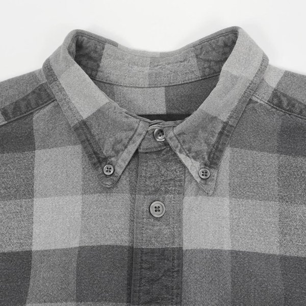 画像3: 00's Eddie Bauer フランネル ボタンダウンシャツ (3)