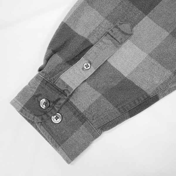 画像4: 00's Eddie Bauer フランネル ボタンダウンシャツ (4)