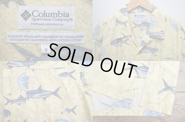 画像3: Columbia S/S 総柄 オープンカラーシャツ (3)