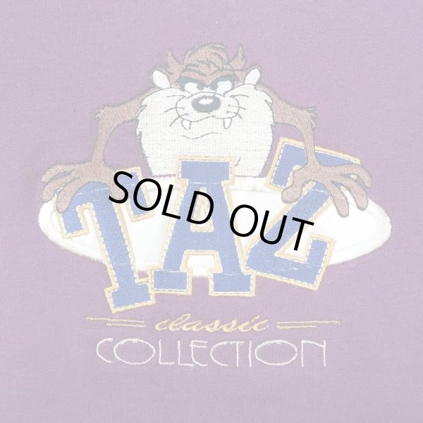 画像2: 90's Looney Tunes キャラクター刺繍 スウェット (2)