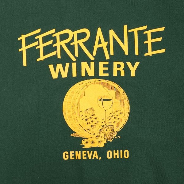 画像2: 90's FERRANTE WINERY プリントスウェット "MADE IN USA / JERZEES body" (2)
