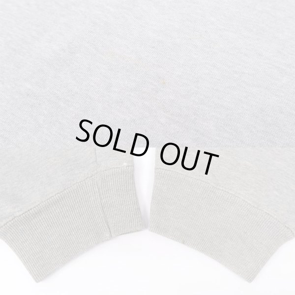 画像4: 90's OLD GAP 前V スウェットシャツ "GRAY" (4)