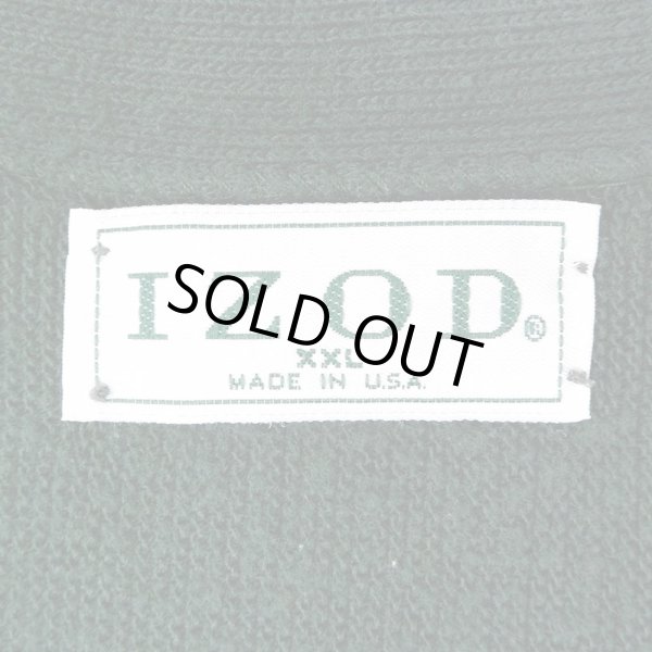 画像2: 90's IZOD アクリルカーディガン “MADE IN USA” (2)