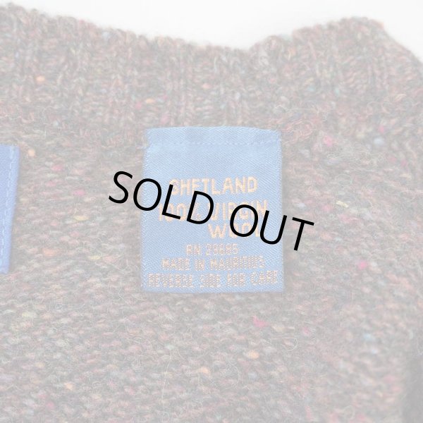 画像3: 90's Pendleton カラーネップ シェットランドウールニット (3)