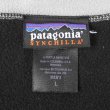 画像2: 04's PATAGONIA シンチラフリースベスト "BLACK / 企業ロゴ刺繍" (2)