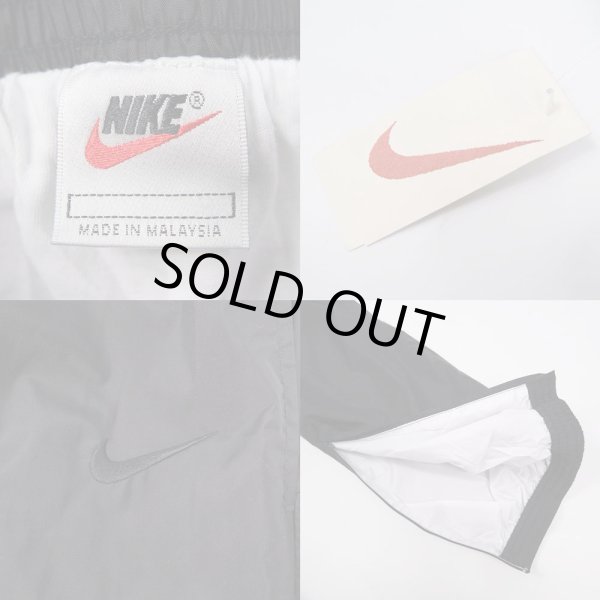 画像3: 90's NIKE ナイロンパンツ “BLACK × BLACK / DEADSTOCK” (3)