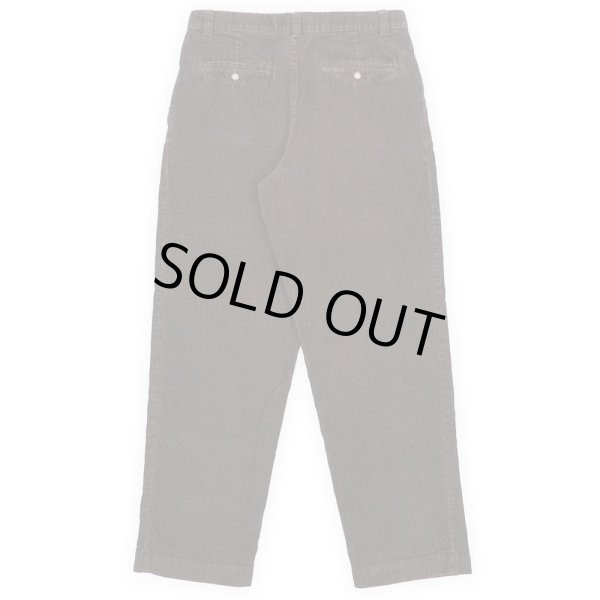 画像2: 90's Eddie Bauer 2タック 太畝コーデュロイパンツ “DARK BROWN” (2)