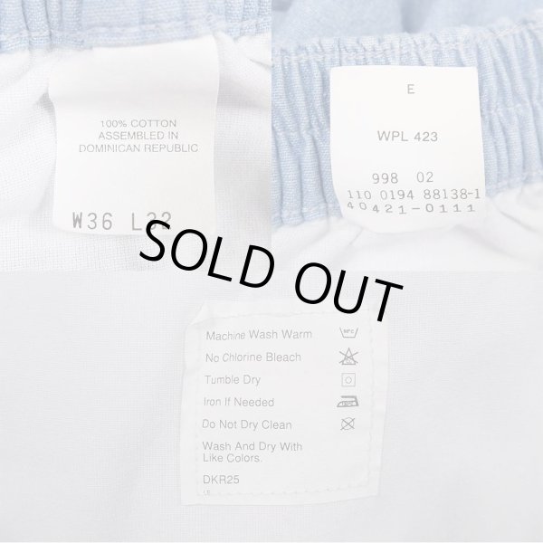 画像3: 90-00's DOCKERS 2タック シャンブレーパンツ (3)