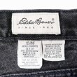 画像3: 90's Eddie Bauer ブラックデニムパンツ “W32 L30 / MADE IN USA” (3)