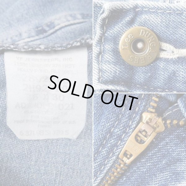 画像4: 00's Lee デニムカーゴパンツ "W36 L30" (4)