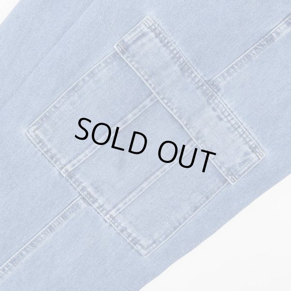 画像5: 00's Lee デニムカーゴパンツ "W36 L30" (5)