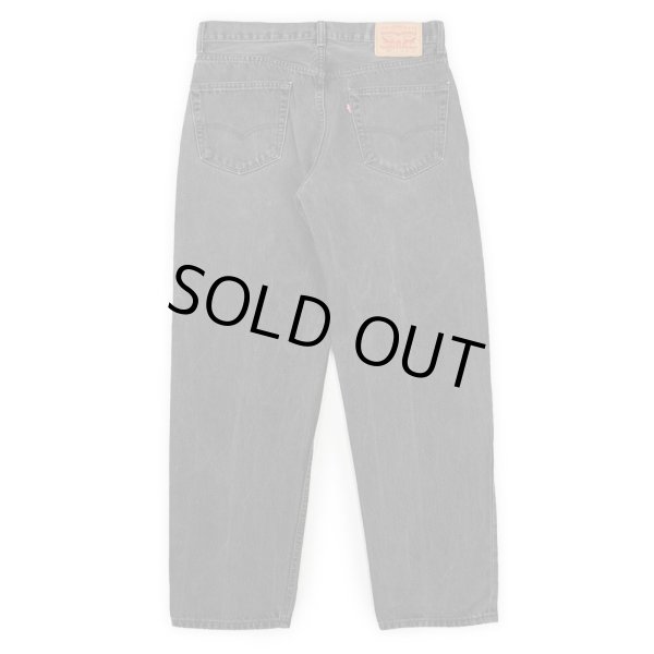 画像2: 00's Levi's 550 ブラックデニムパンツ (2)