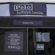 画像3: 00's Polo Ralph Lauren ノータック 太畝コーデュロイトラウザー "BLACK / CLASSIC FIT" (3)